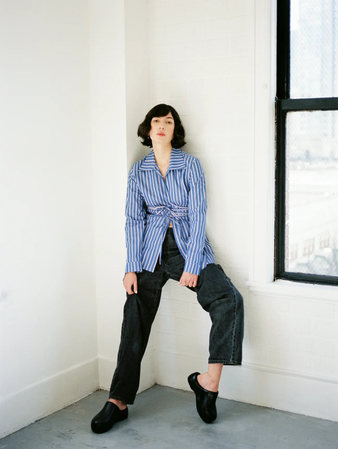 Revel Top - Jonathan Stripe