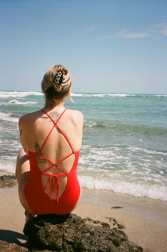 Hattie One Piece - Cherry Pop