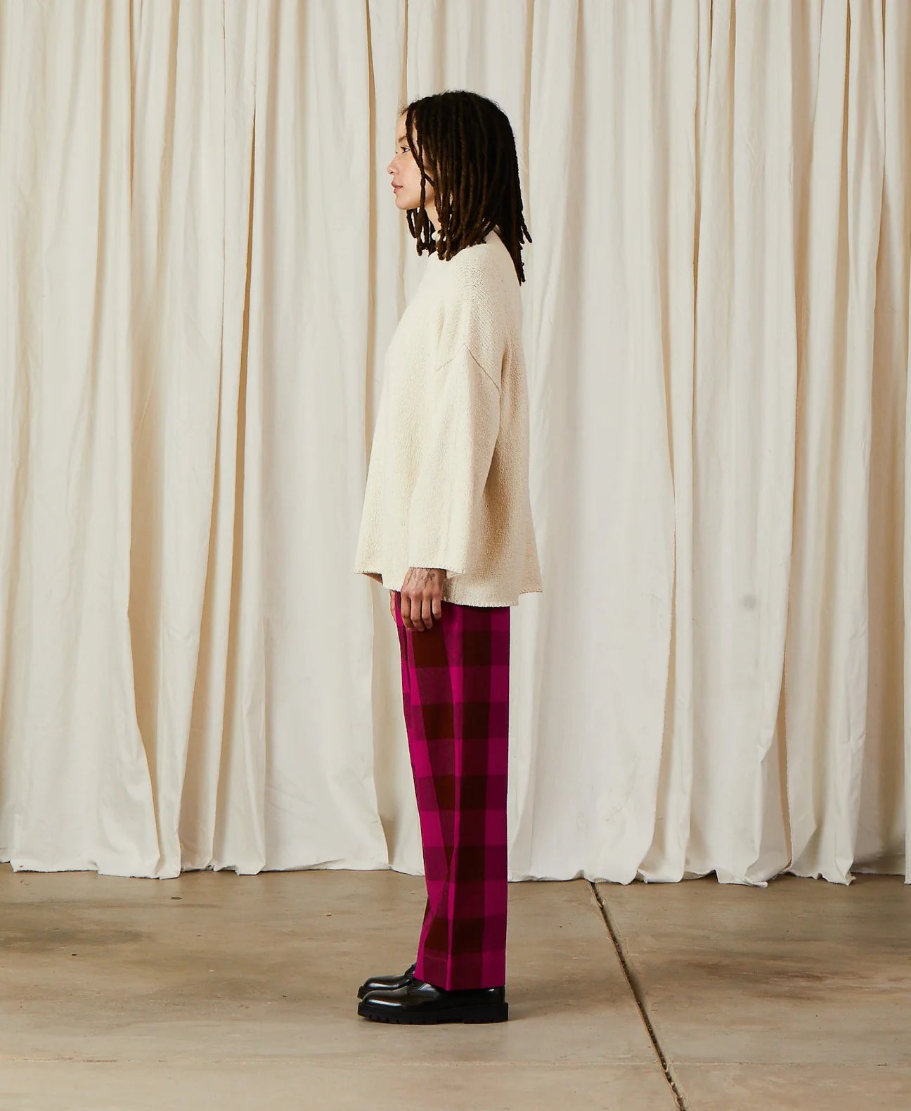 Mock Turtleneck - Natural