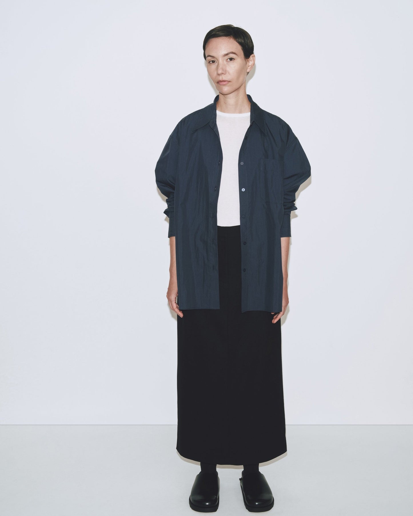 Oversized Shirt - Dark Blue