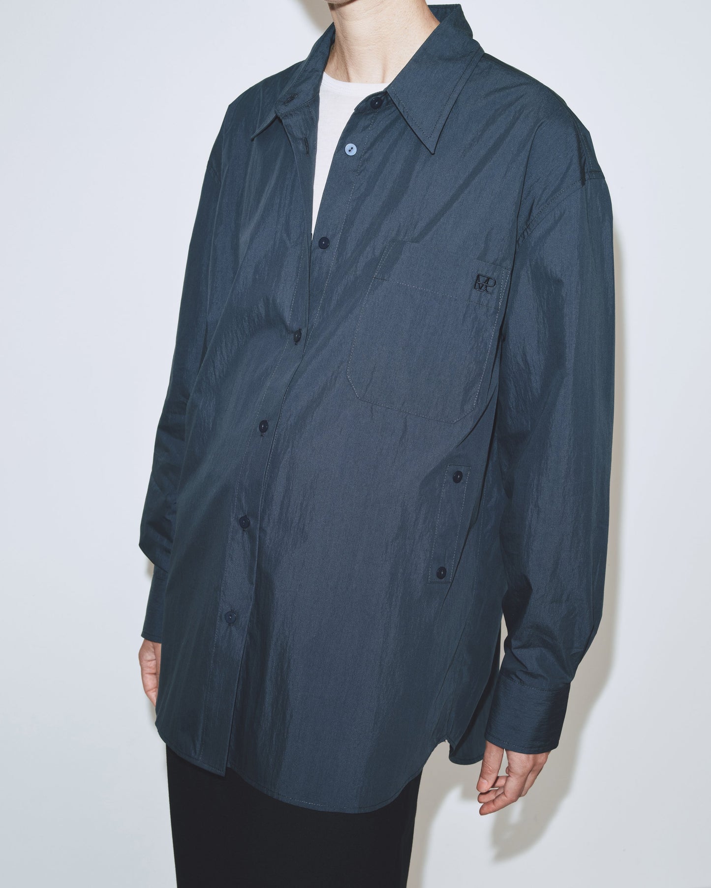Oversized Shirt - Dark Blue