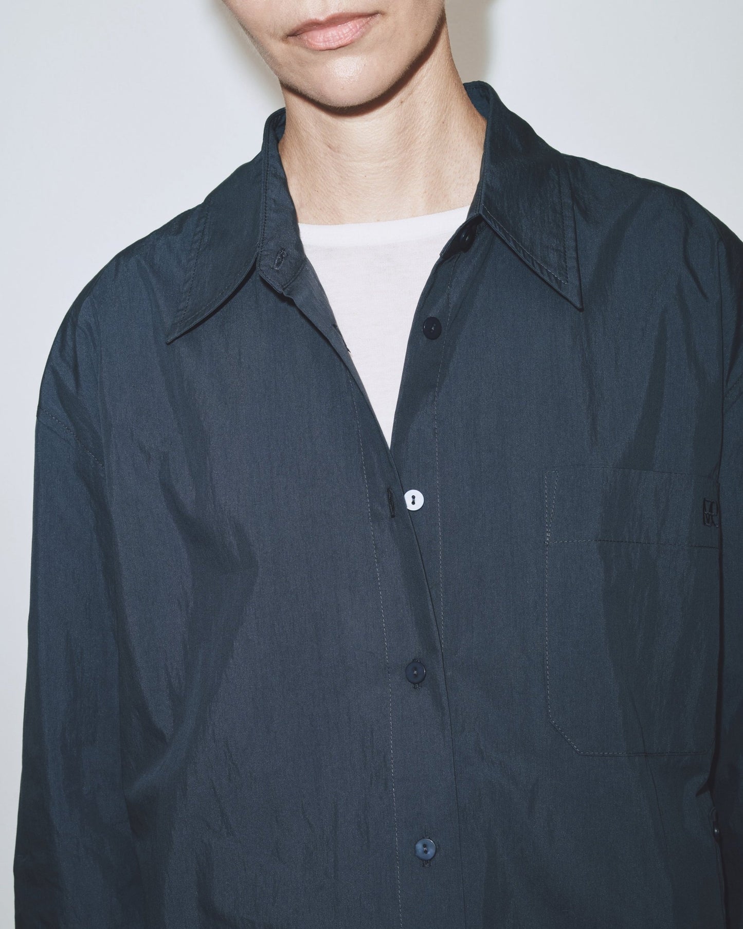 Oversized Shirt - Dark Blue