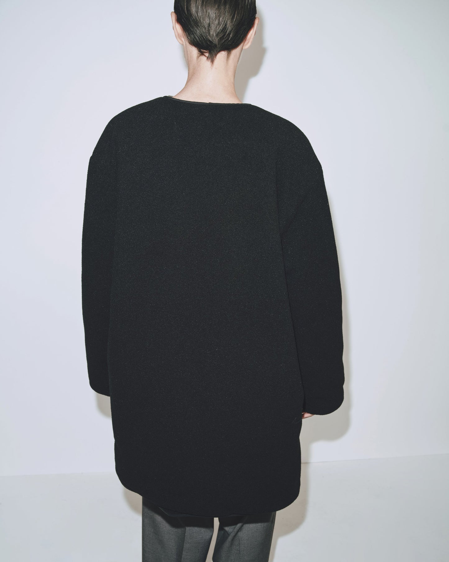 Reversible Padded Jacket - Black