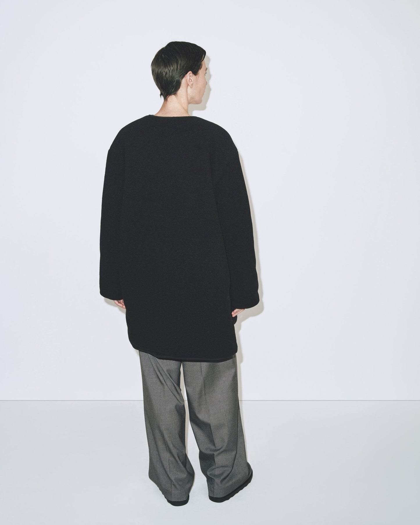 Reversible Padded Jacket - Black