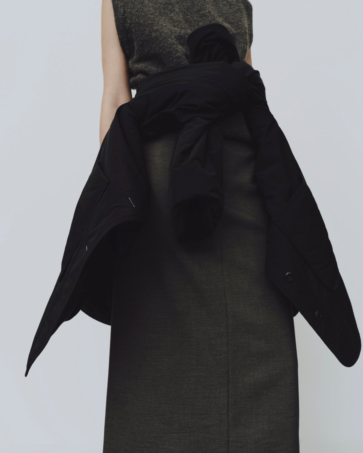 Reversible Padded Jacket - Black