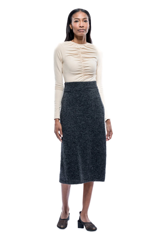 Calista Skirt - Dark Grey