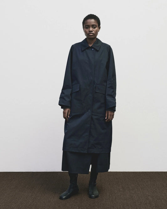 Oversized Trench - Navy