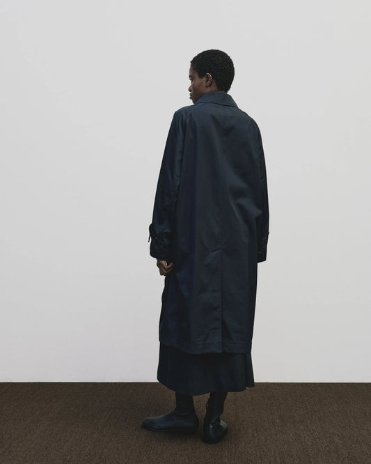 Oversized Trench - Navy