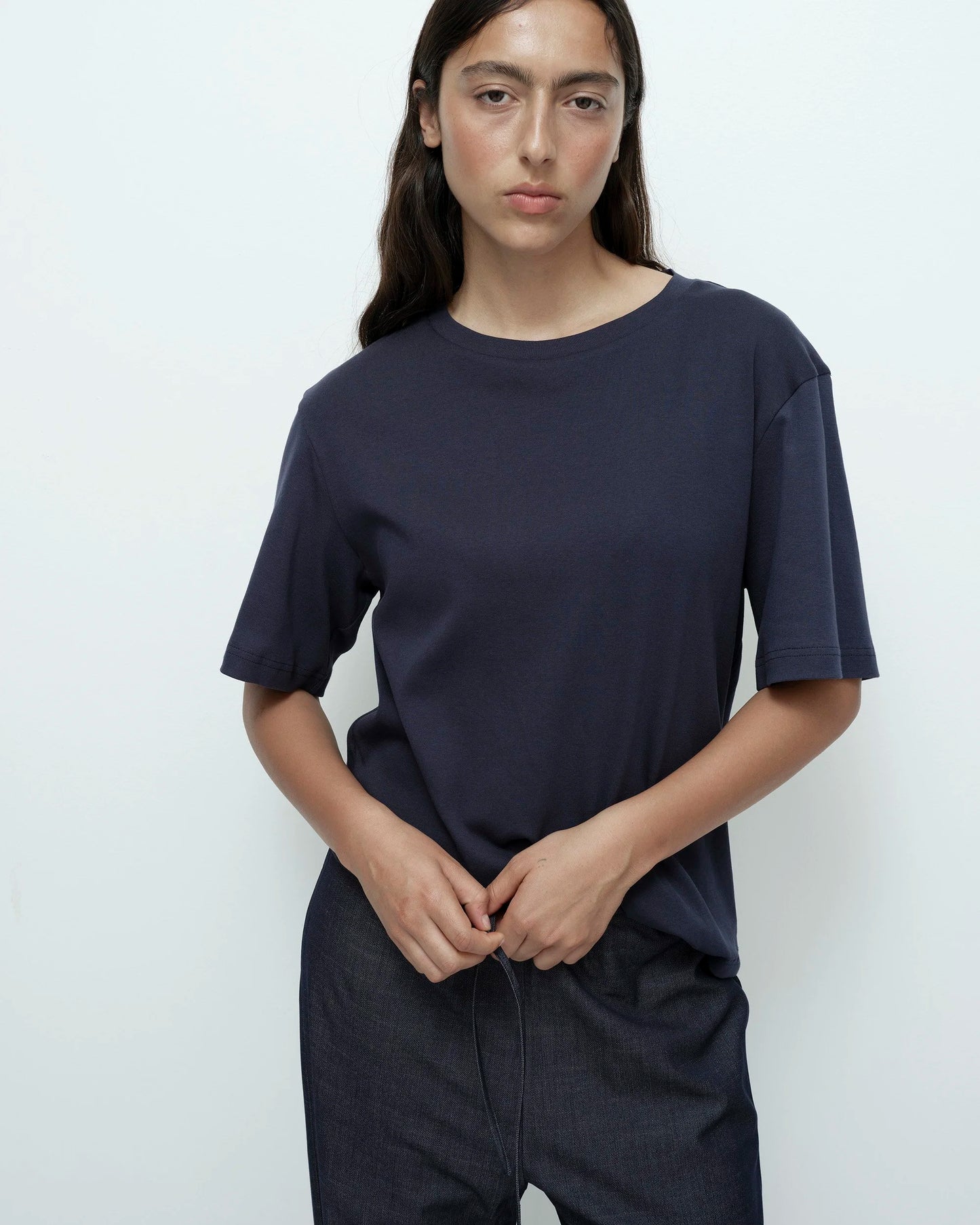 Oversized T-Shirt - Navy