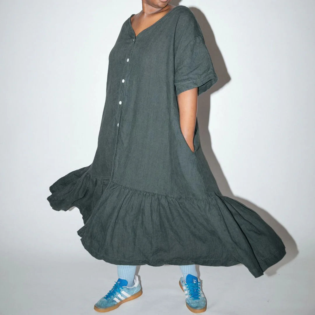 Baseball Dress - Black