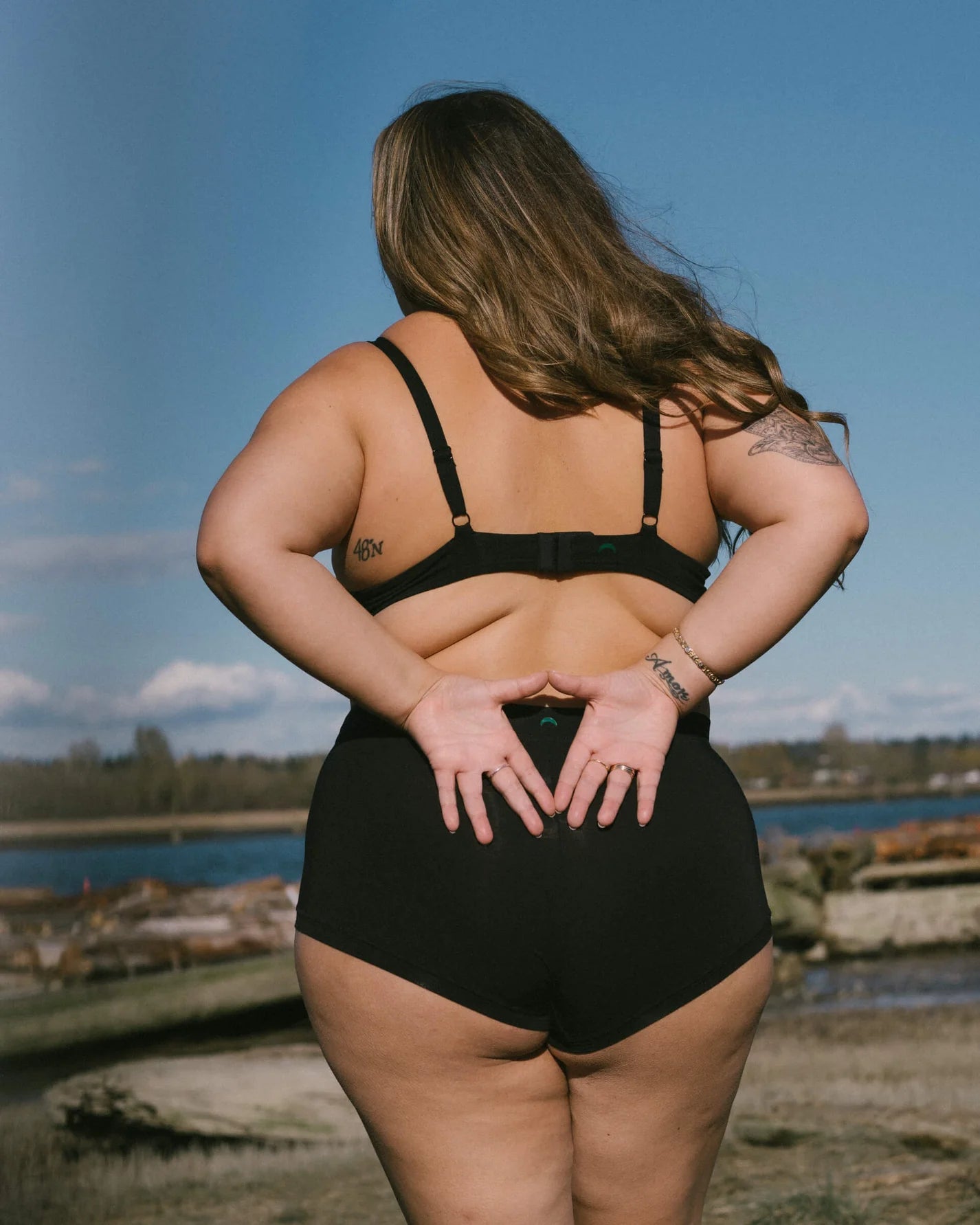 Triangle Bra - Black