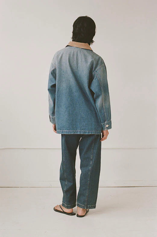 Painter Coat Denim in Vintage Wash