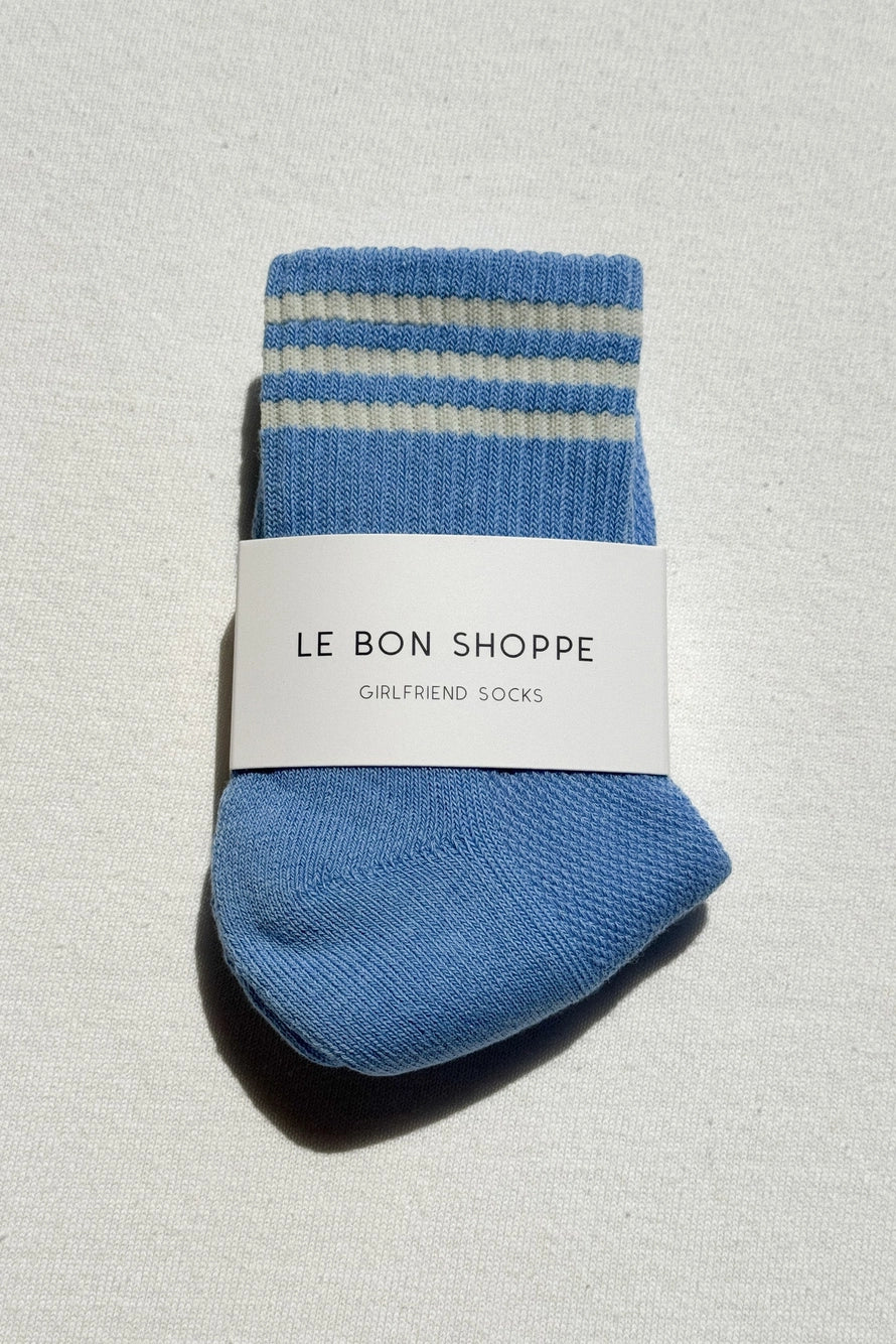 GIrlfriend Socks - Parisian Blue