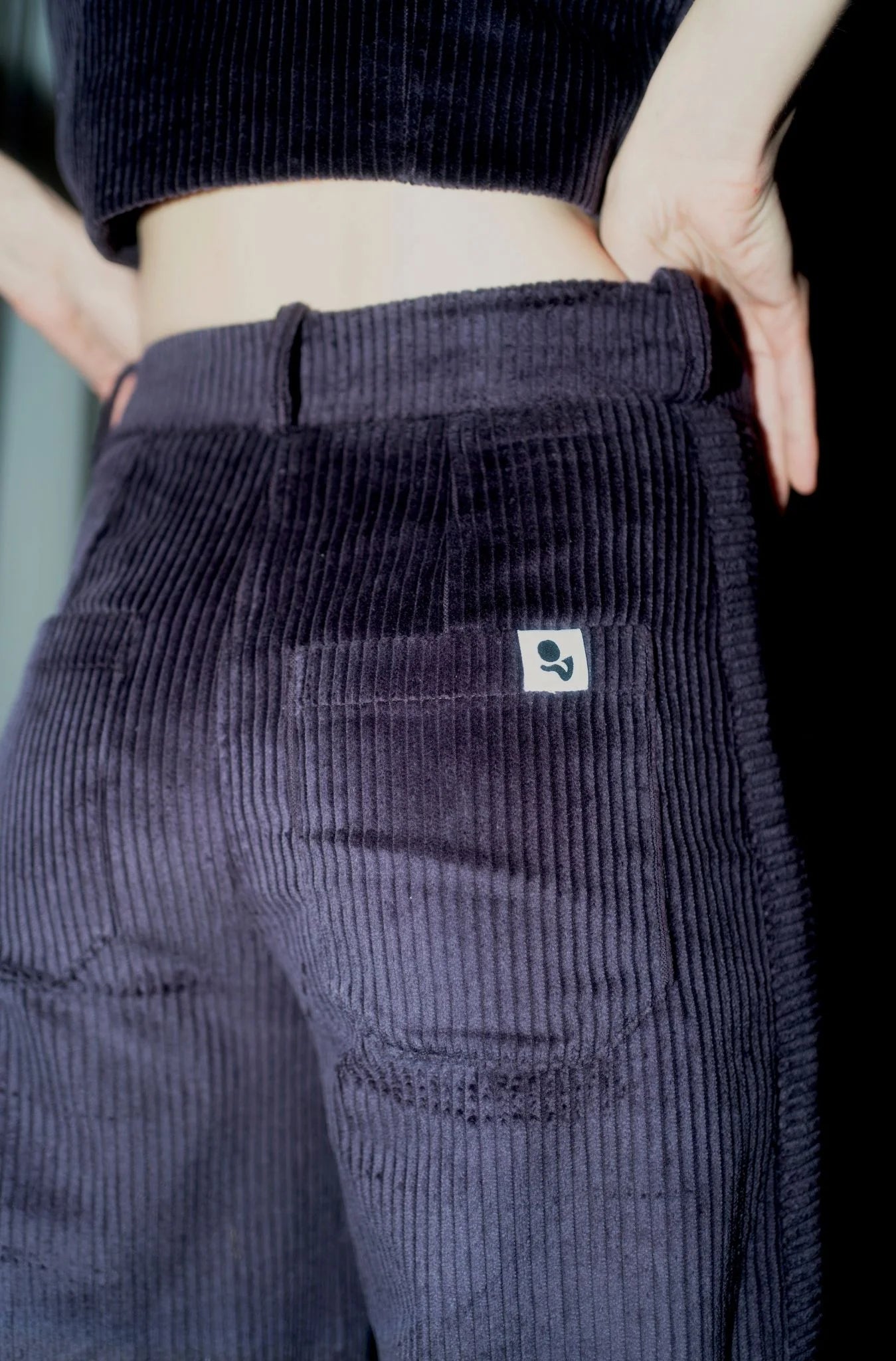 Side Kick Trousers - Plum