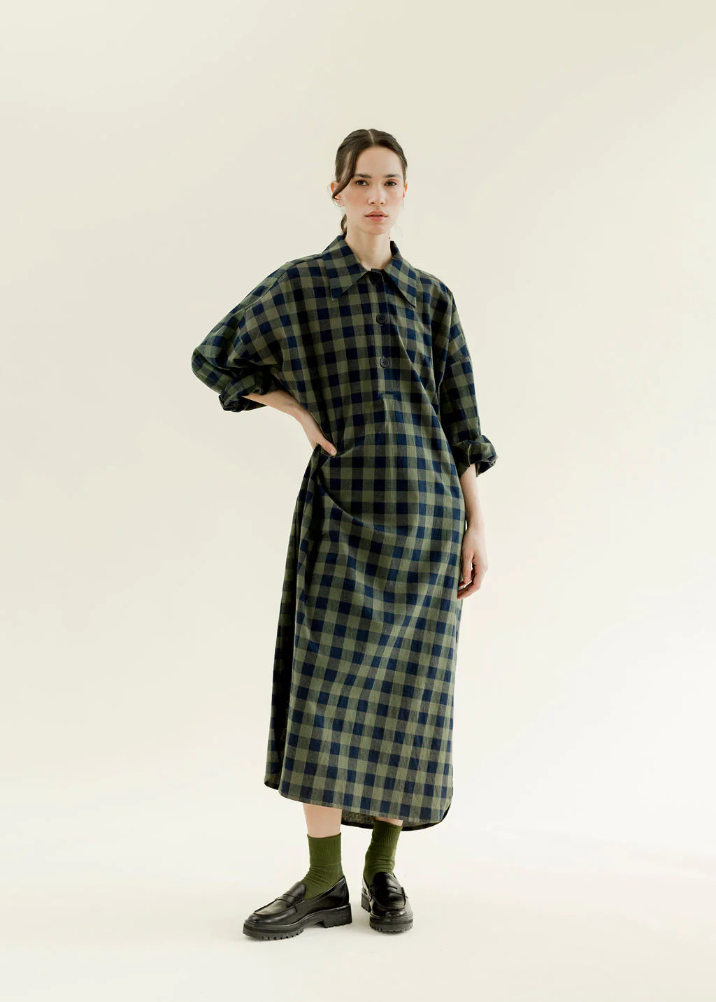 Andi Dress- Darian Check
