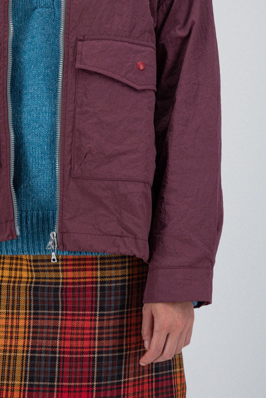 Boxy Swing Jacket - Grungy Japanese Nylon Twill