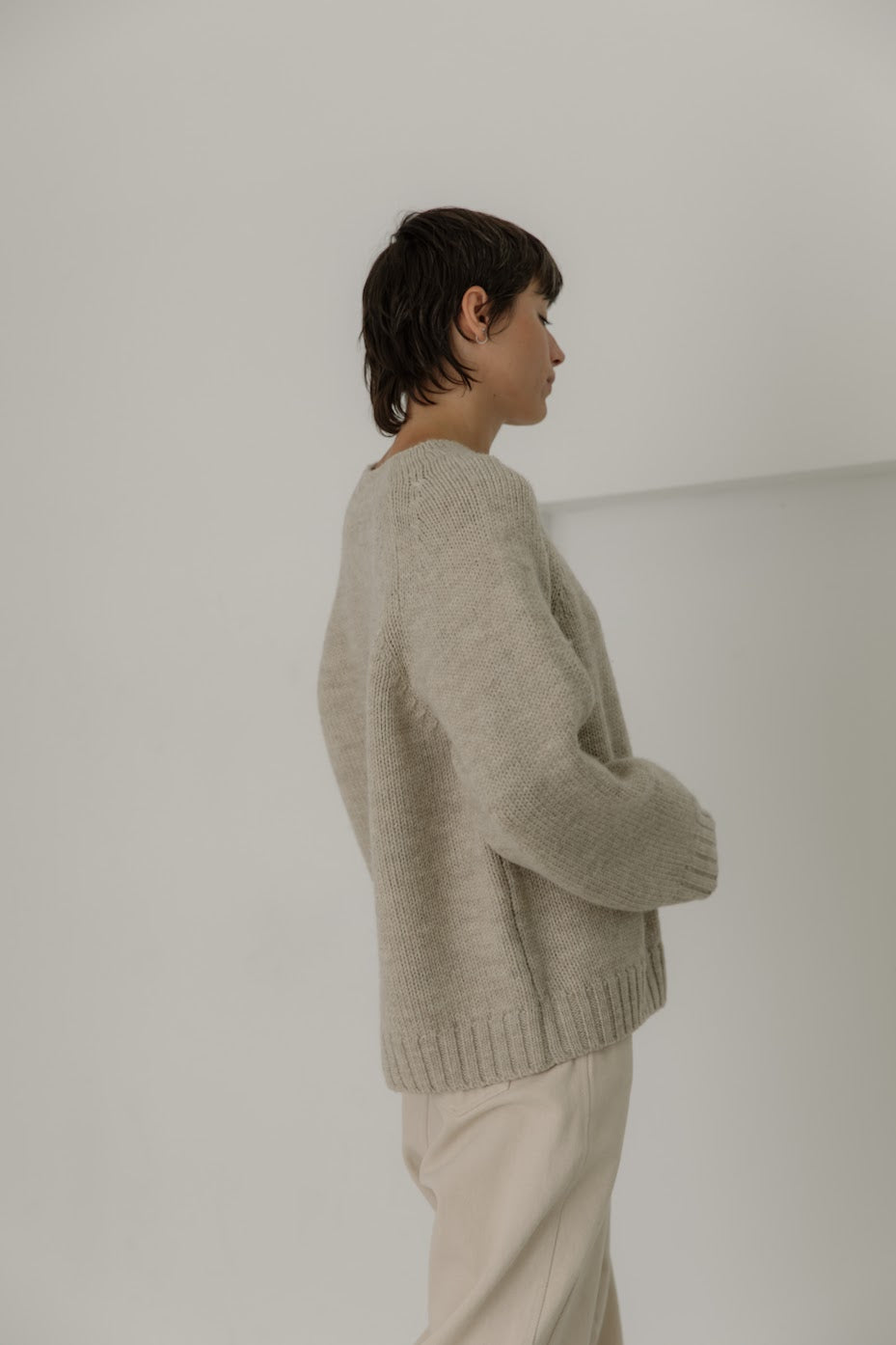 Channel Sweater - Sandstone