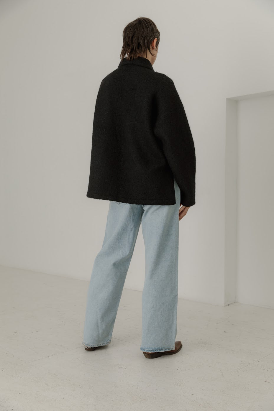 Felted Polo - Classic Black