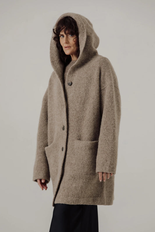 Nook Alpaca Knit Coat