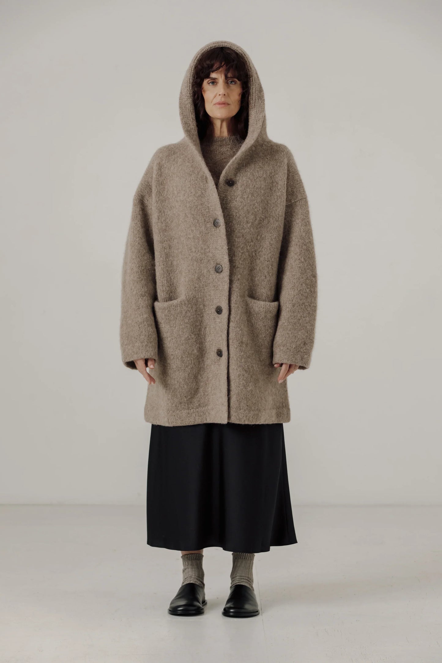 Nook Alpaca Knit Coat