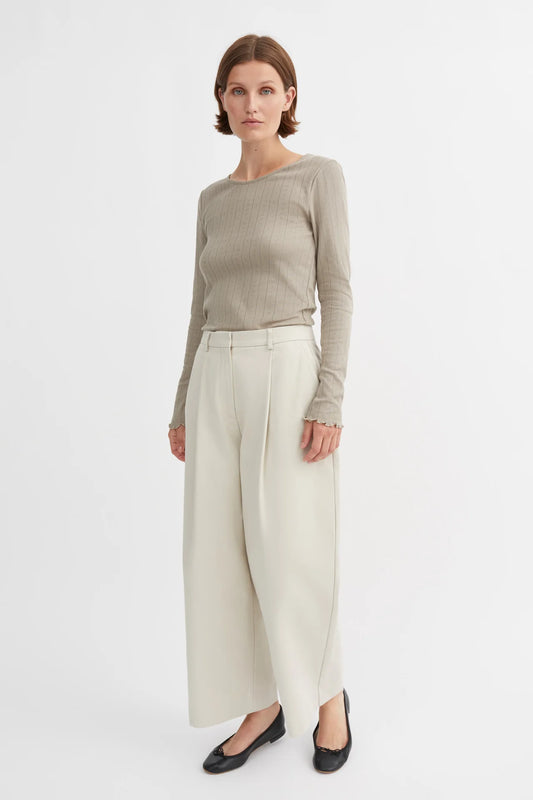 Edie Blouse - Stone Moss