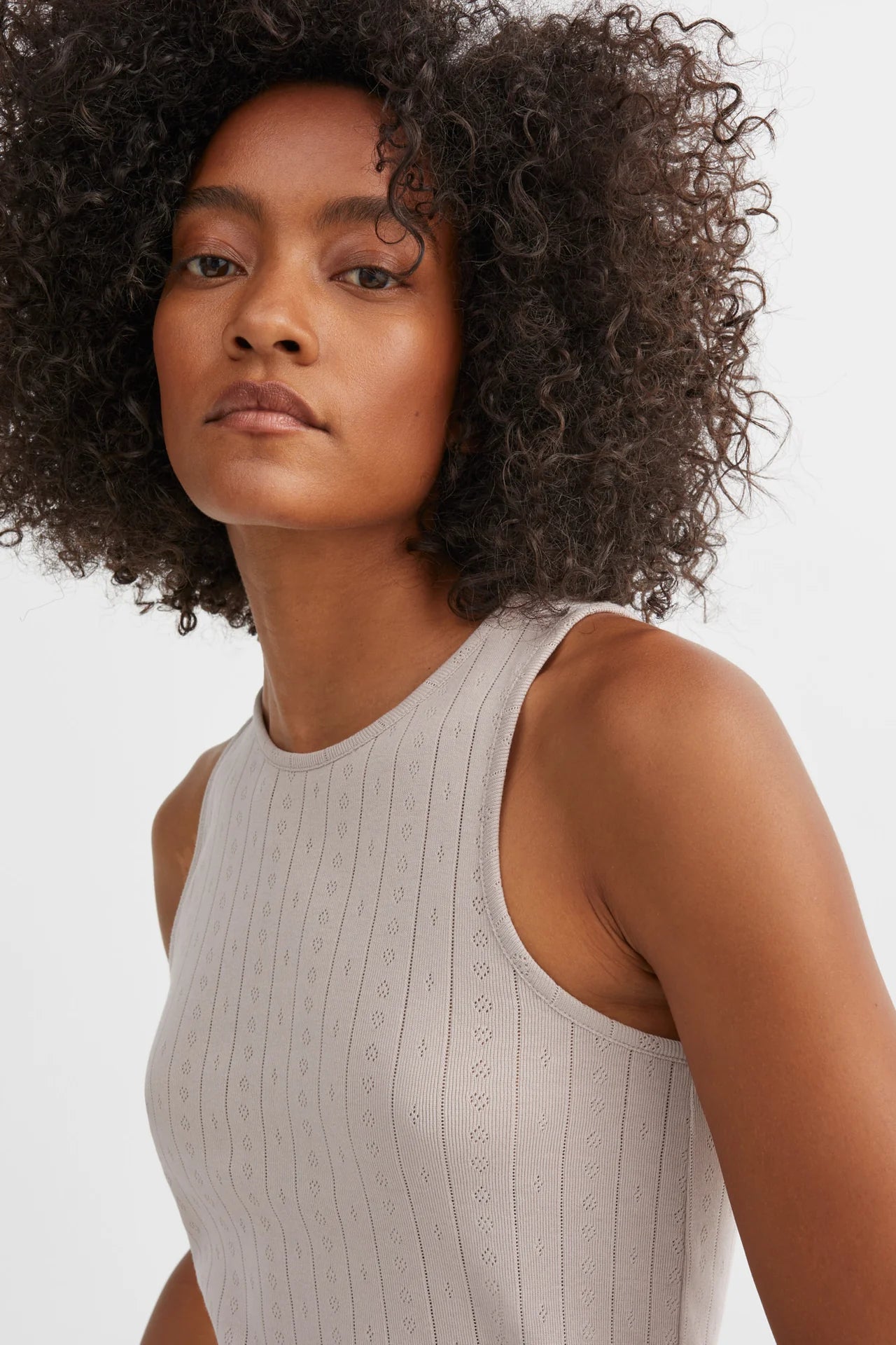 Edie Tank Top - Dusty Lavender