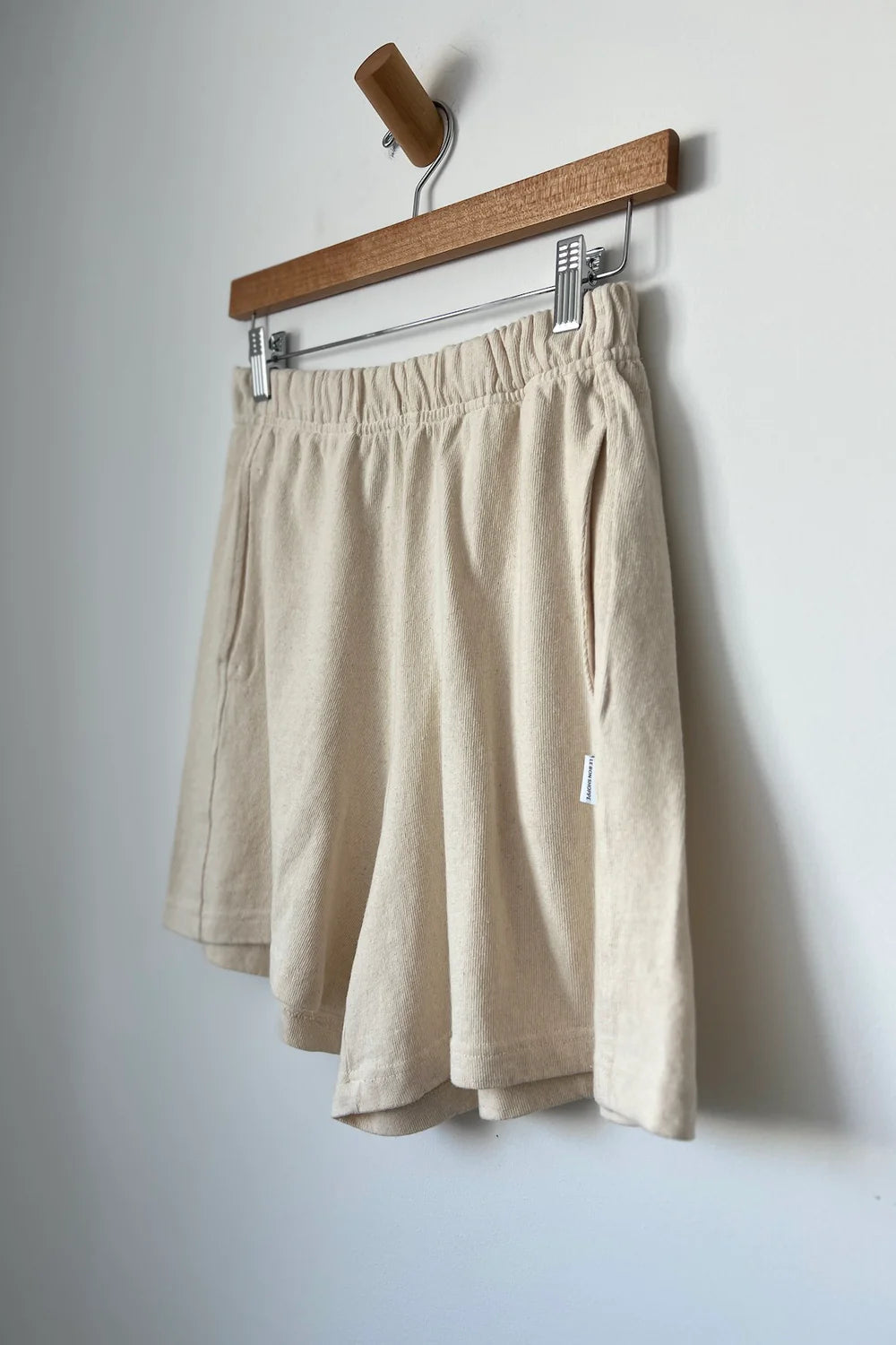 Flared Basket Ball Shorts - Naturel