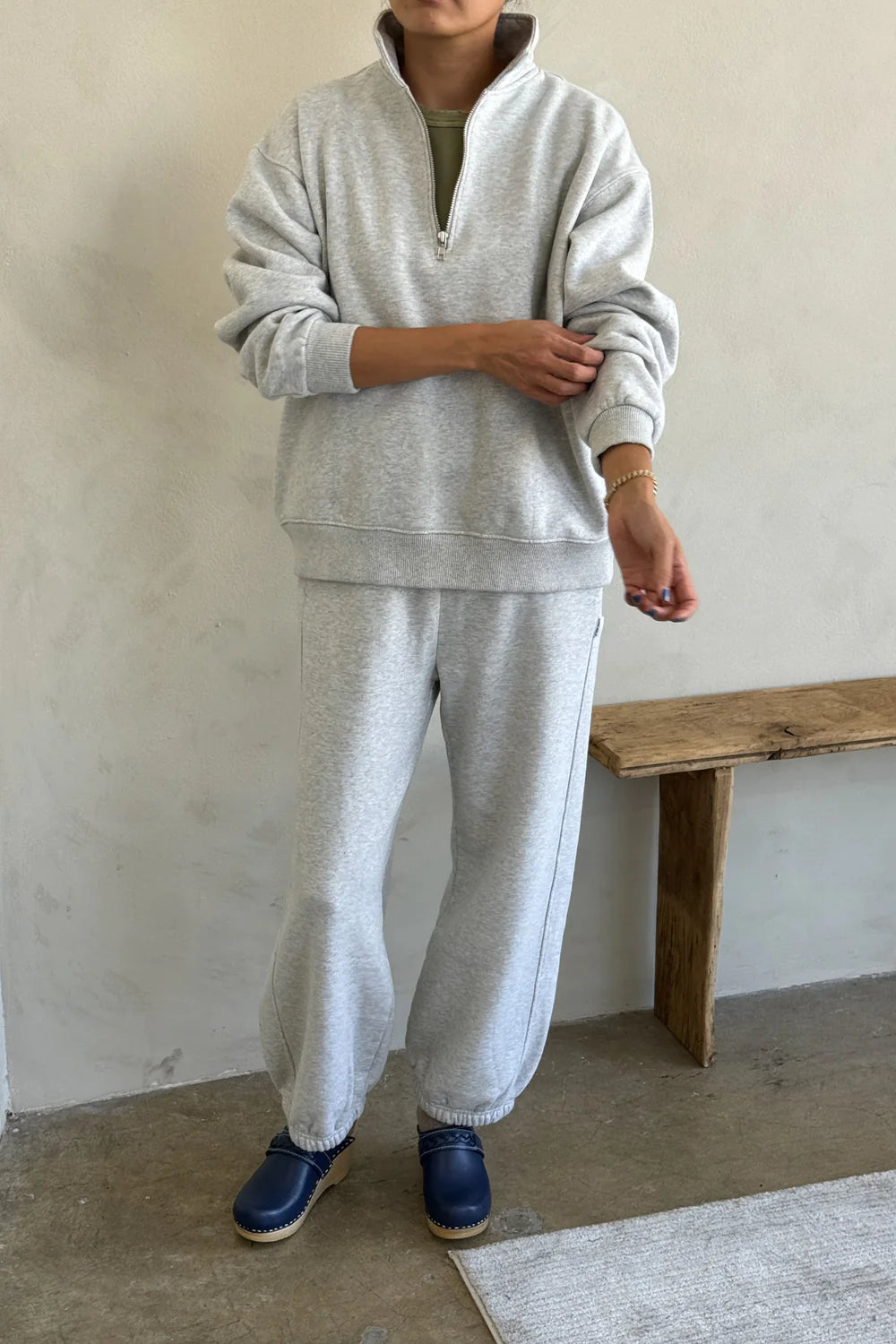 Noah Top - Light Heather Grey
