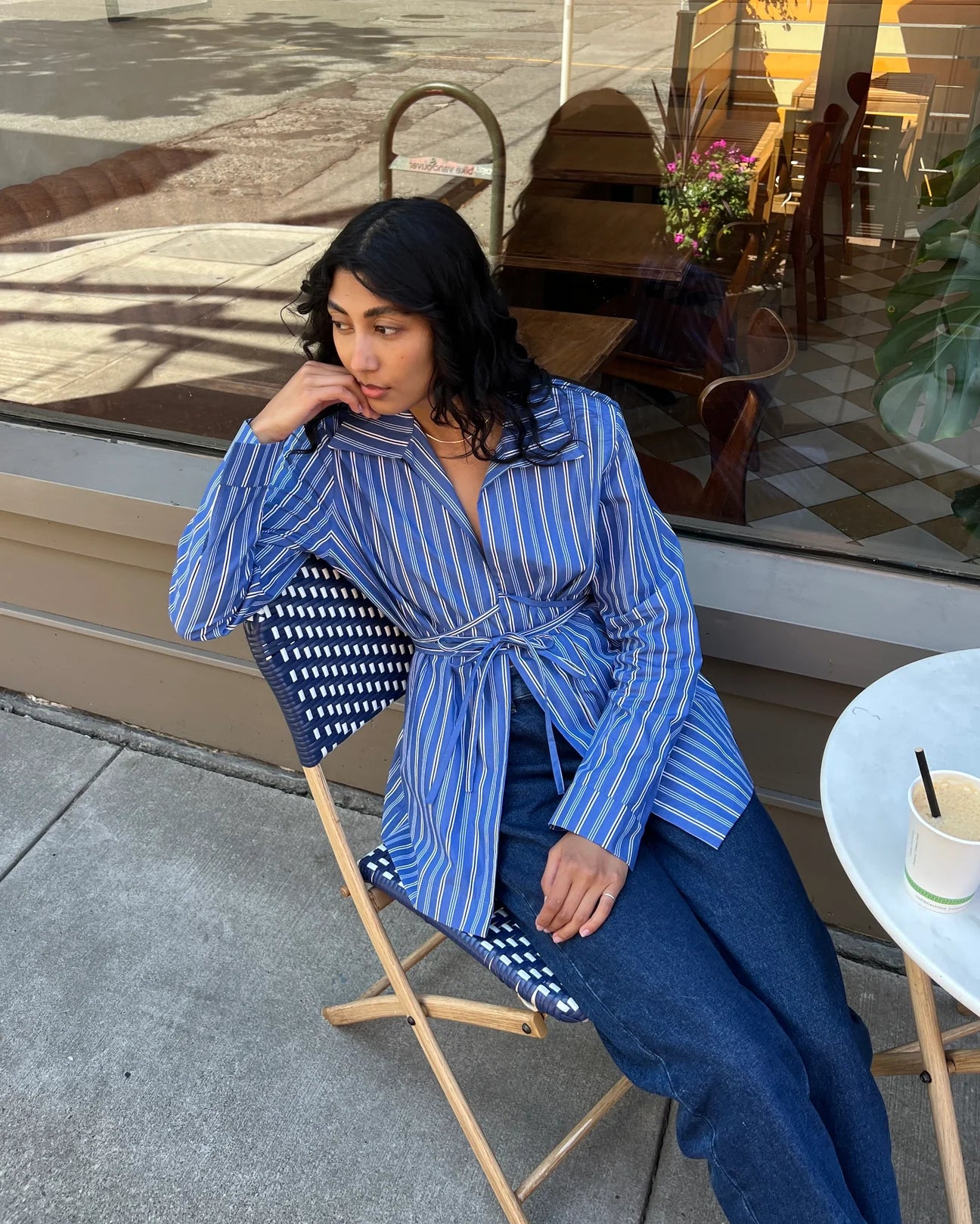 Revel Top - Jonathan Stripe