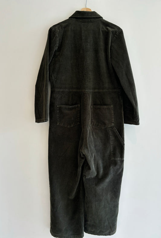 No6 Green Corduroy Jumpsuit
