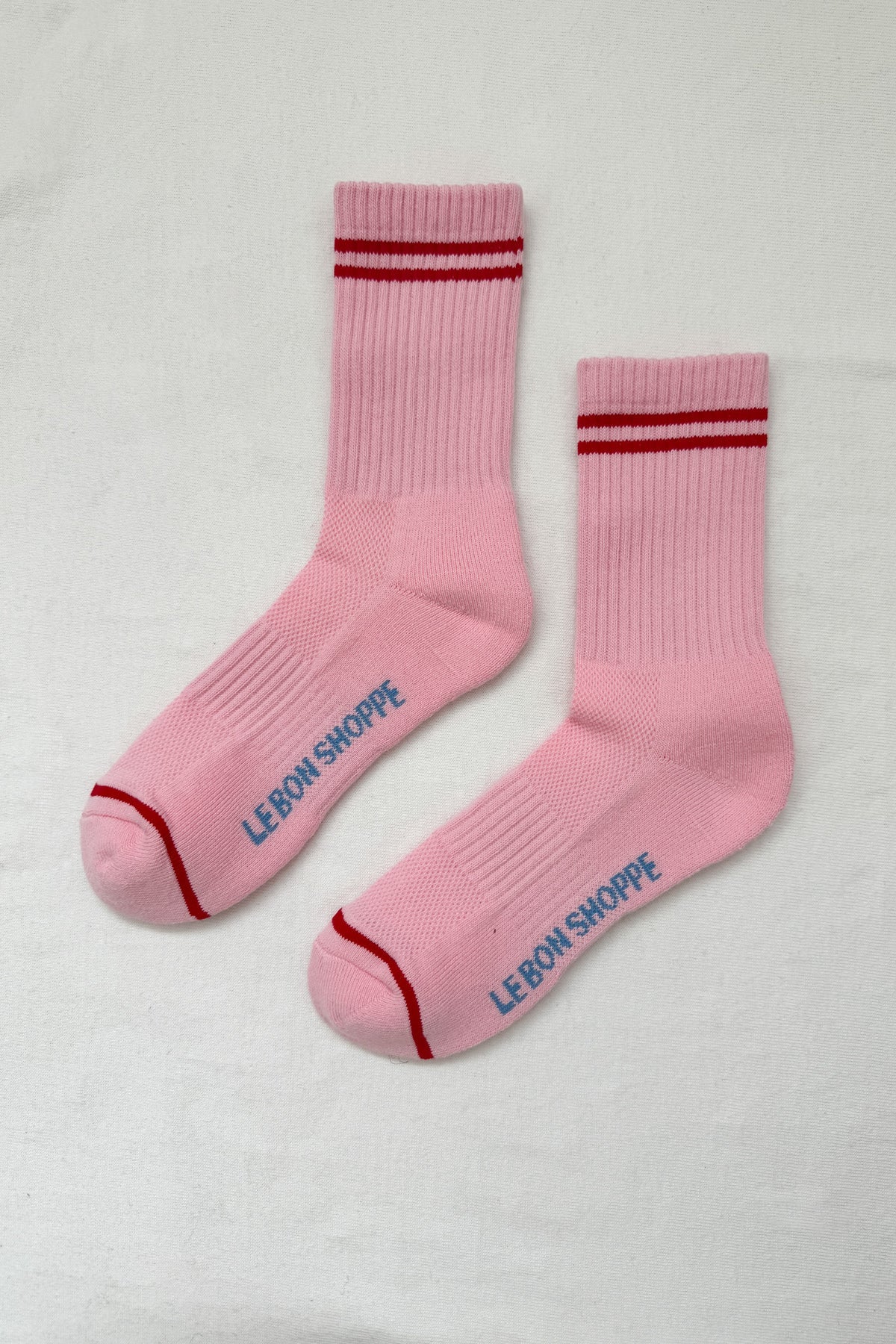 Boyfriend Socks - Armour Pink