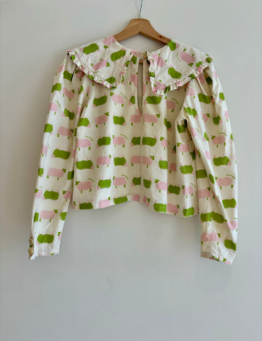 Lisa Says Gah - Sheep Blouse