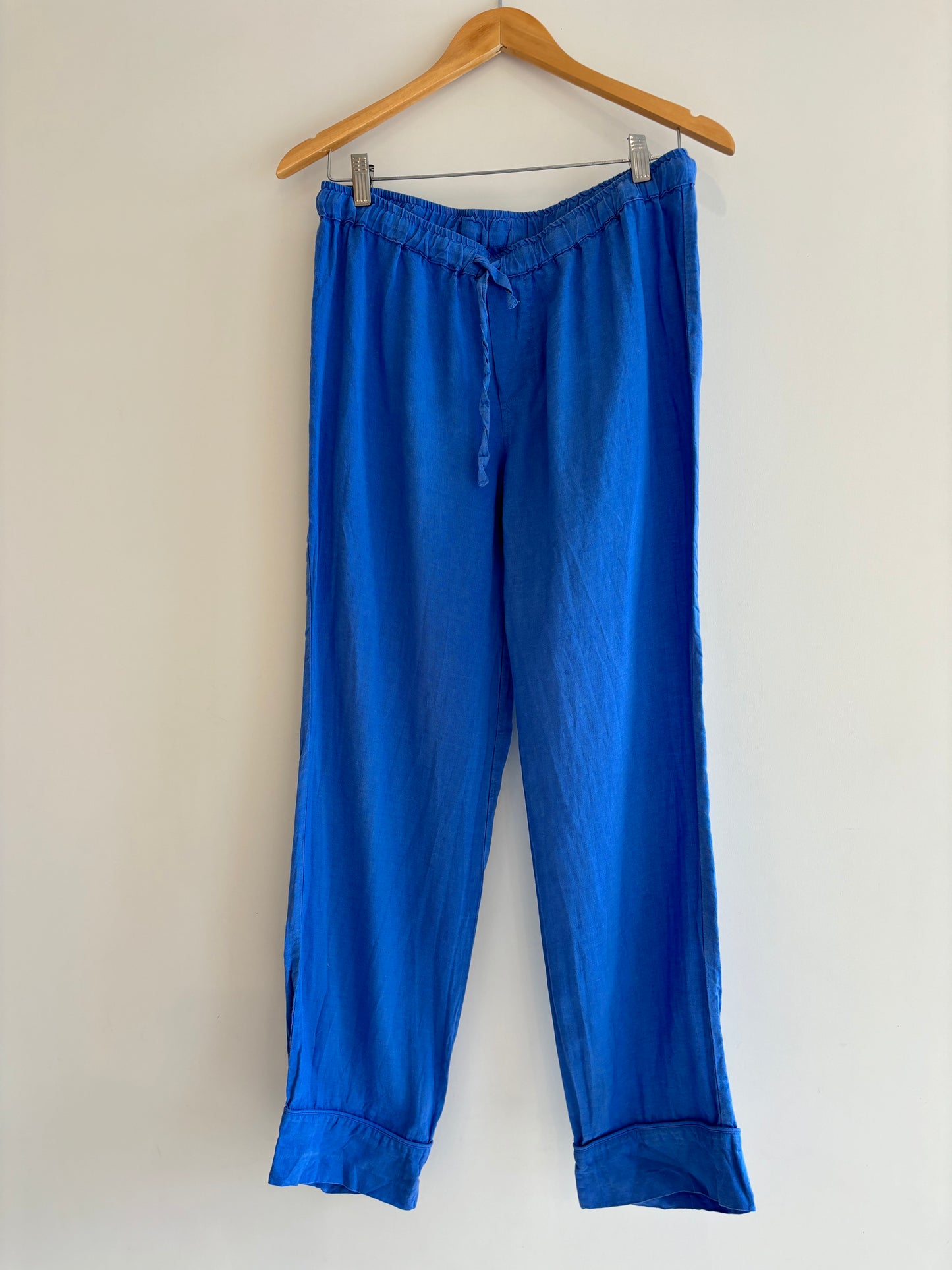 Blue Linen Set
