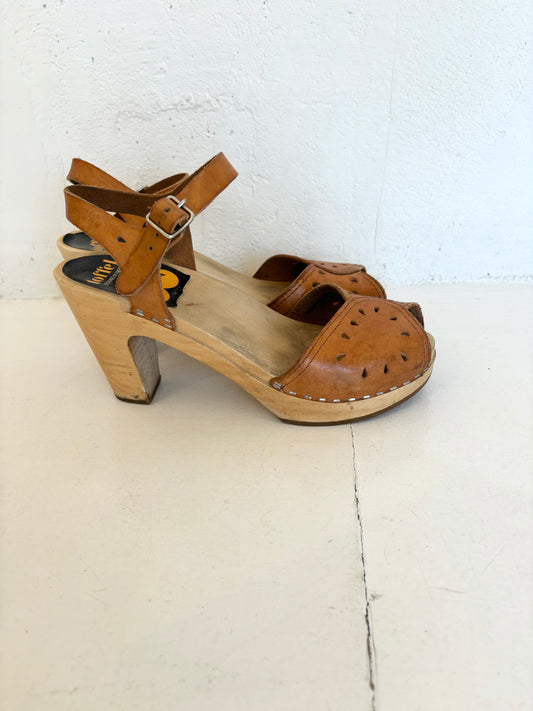 Swedish Hasbeens Clog Sandals