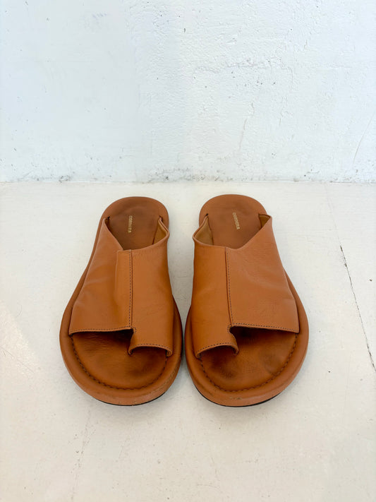 Cordera Cut Out Leather Mules - 38