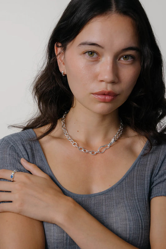 Ramona Necklace - Silver