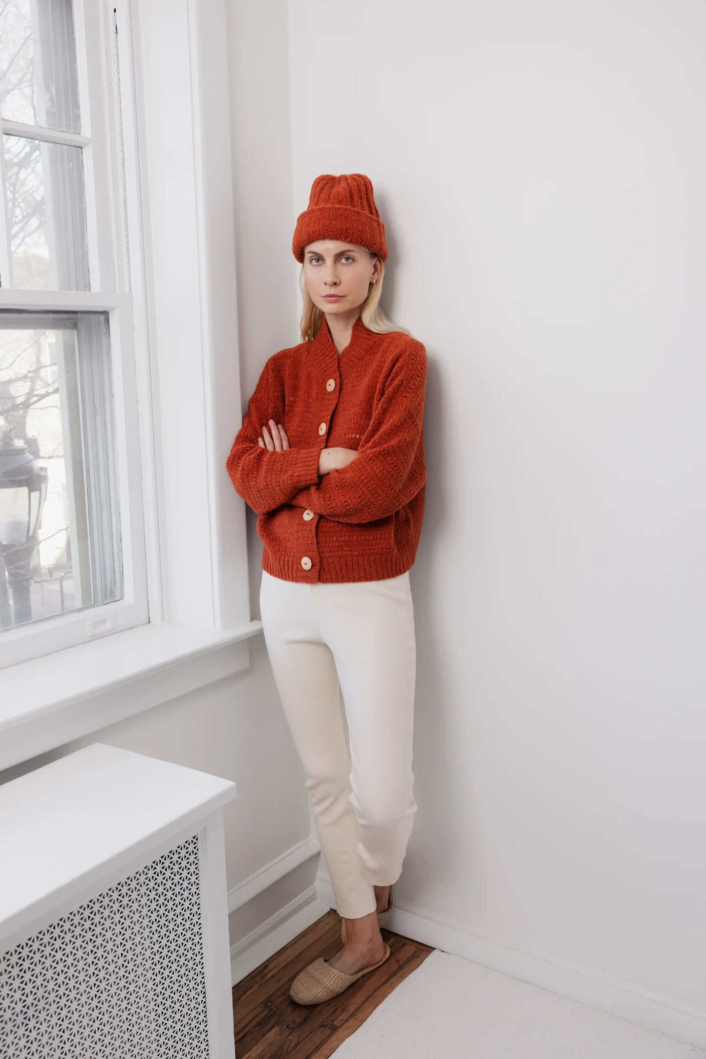 Rib Hat -Sienna