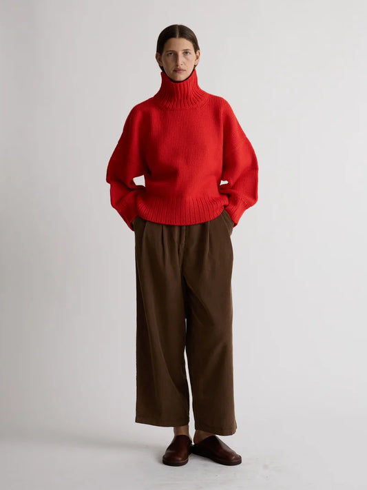 Boy Trouser Cord - Chocolate