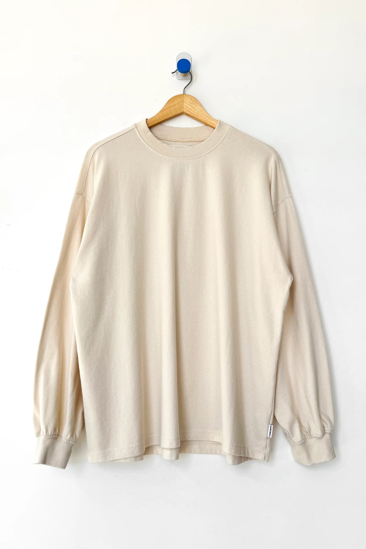 Soft Jersey Supple Tee - Naturel