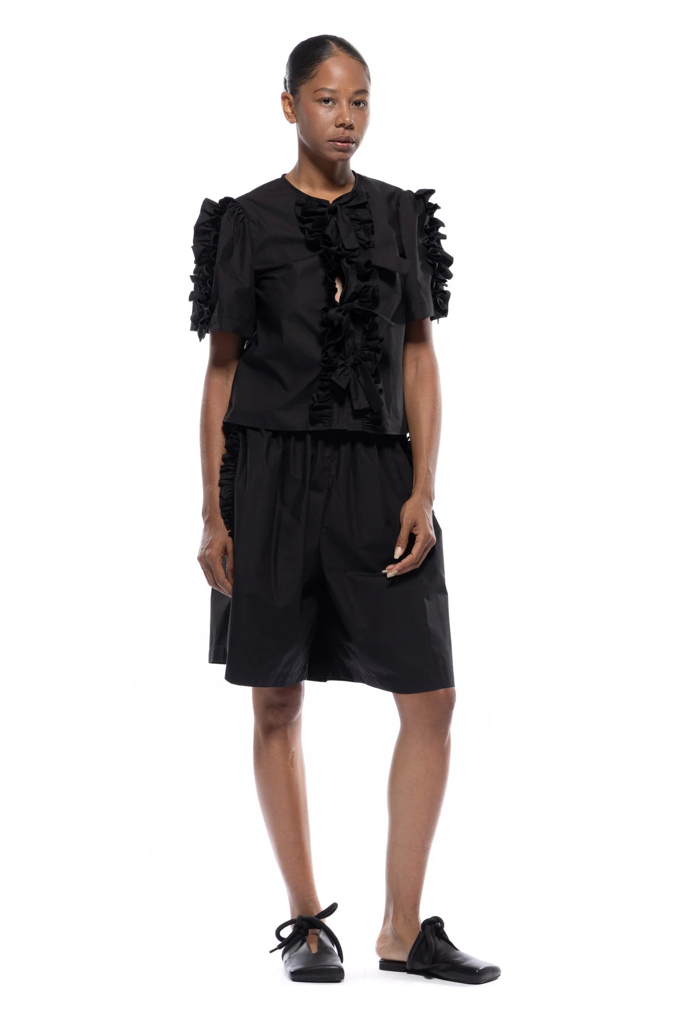 Adele Ruffle Shorts