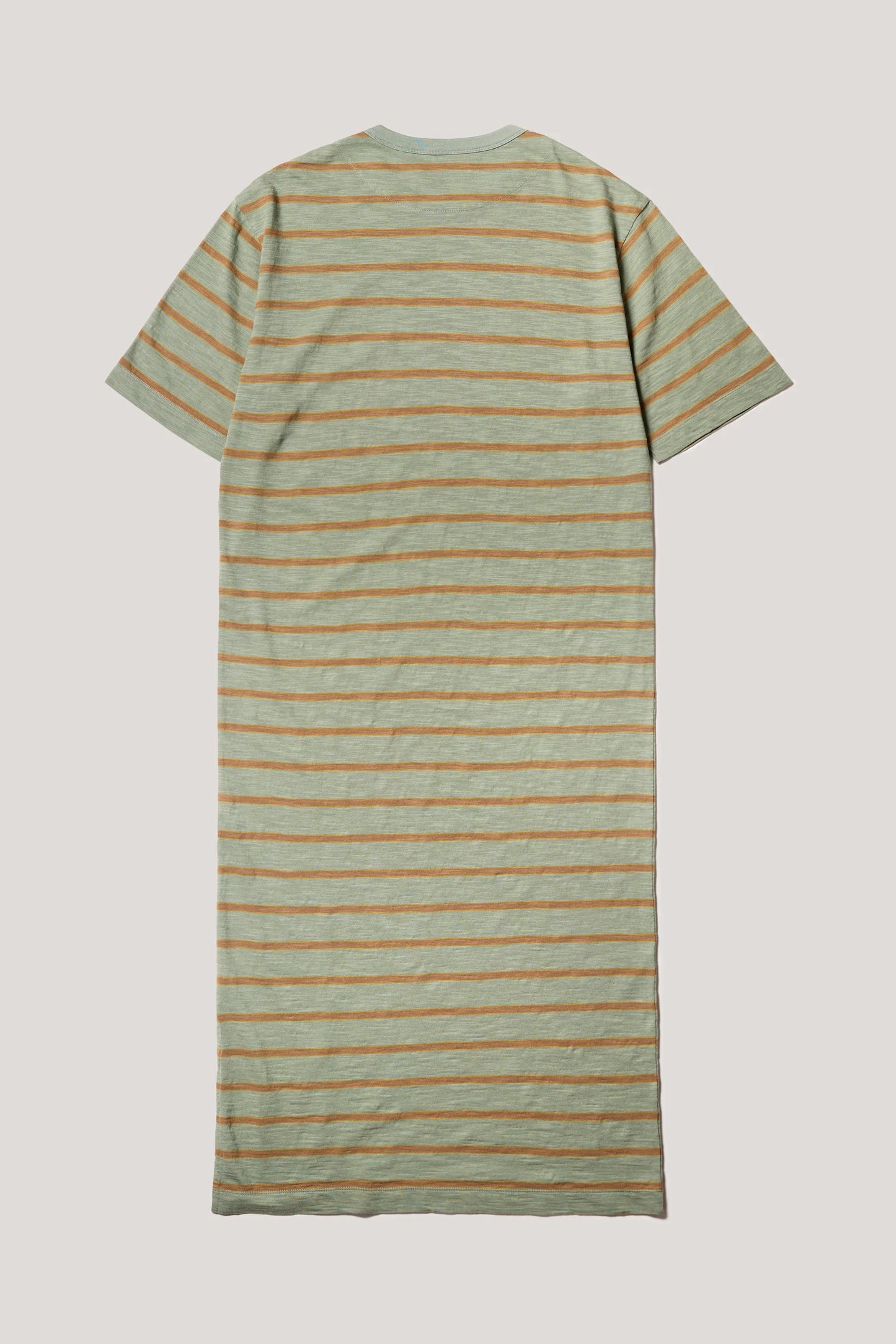 Fidelity Dress - Olive and Tan Stripe