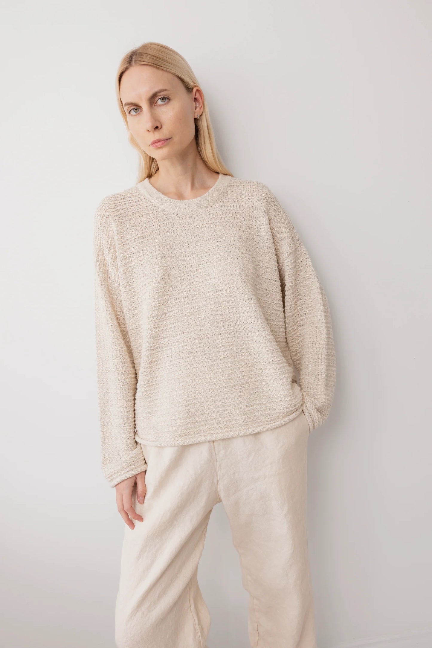 Thermal Sweater - Natural