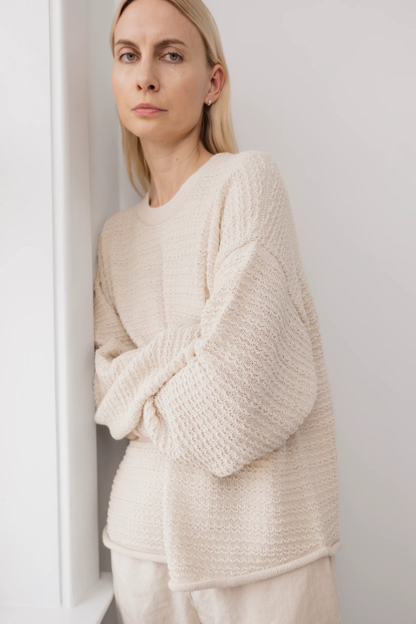 Thermal Sweater - Natural