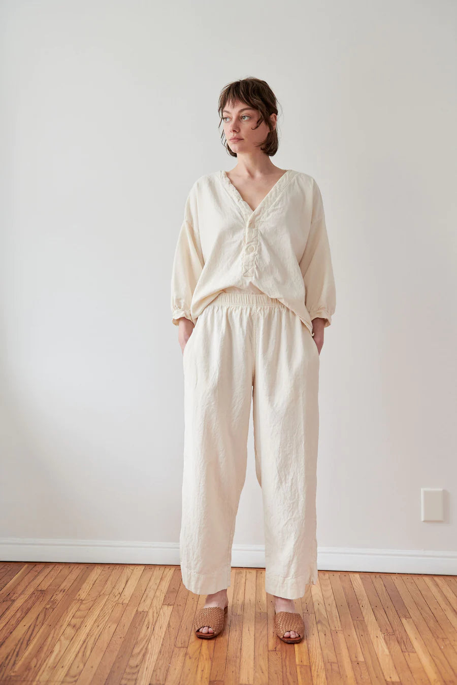 Oxford Trouser - Natural