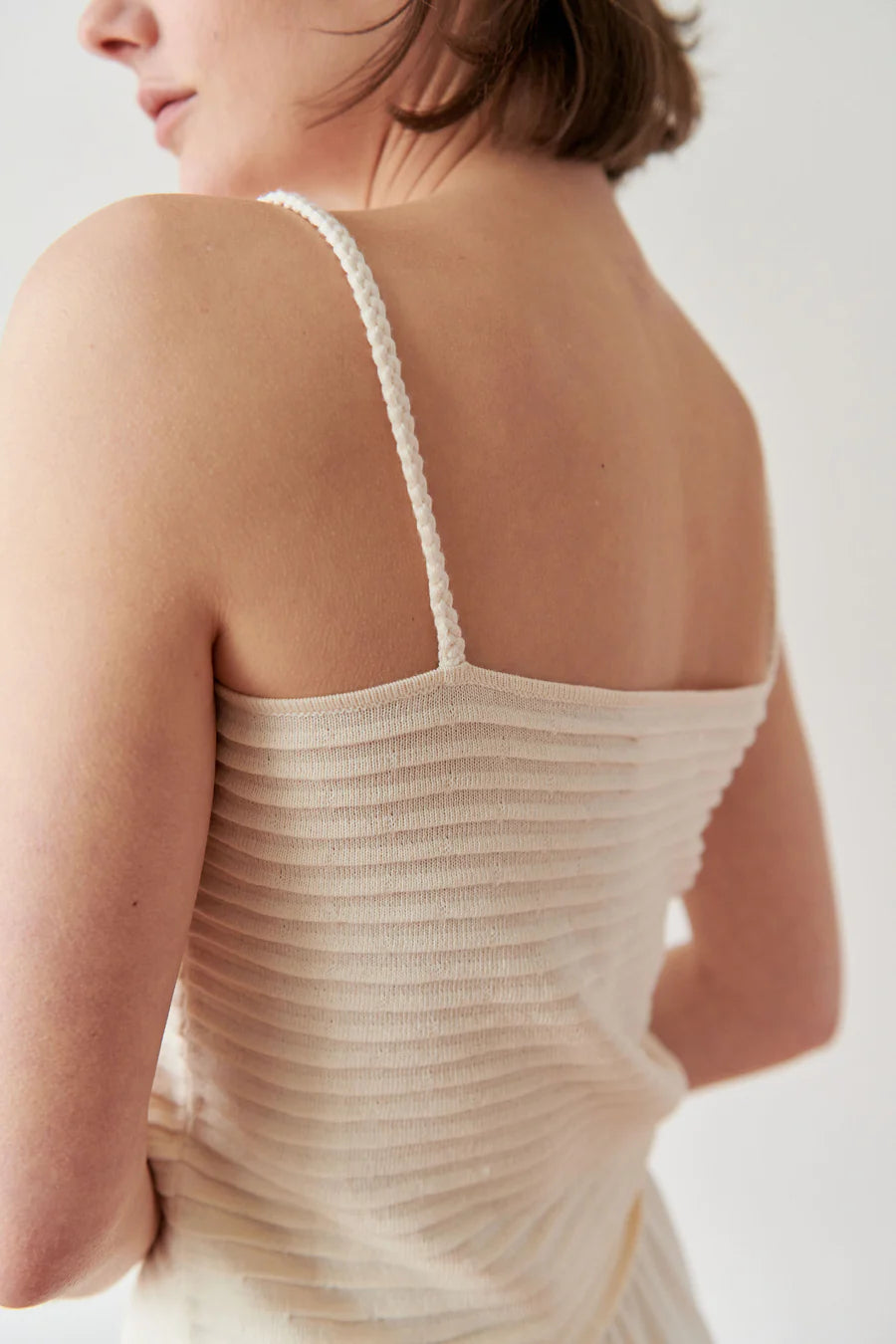 Ripple Cami - Ecru