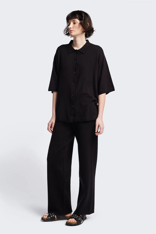 Escalade Knit Shirt - Black
