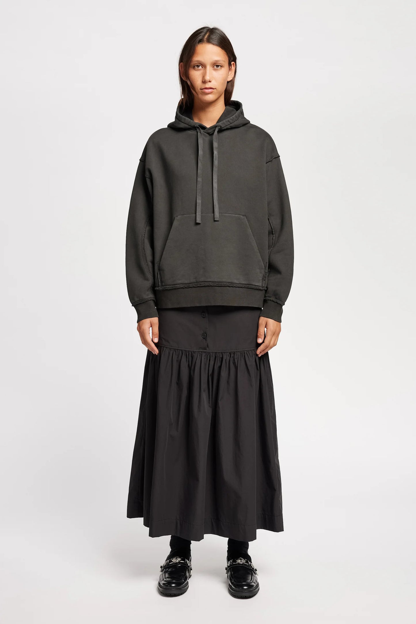Index Hoodie - Jet Black