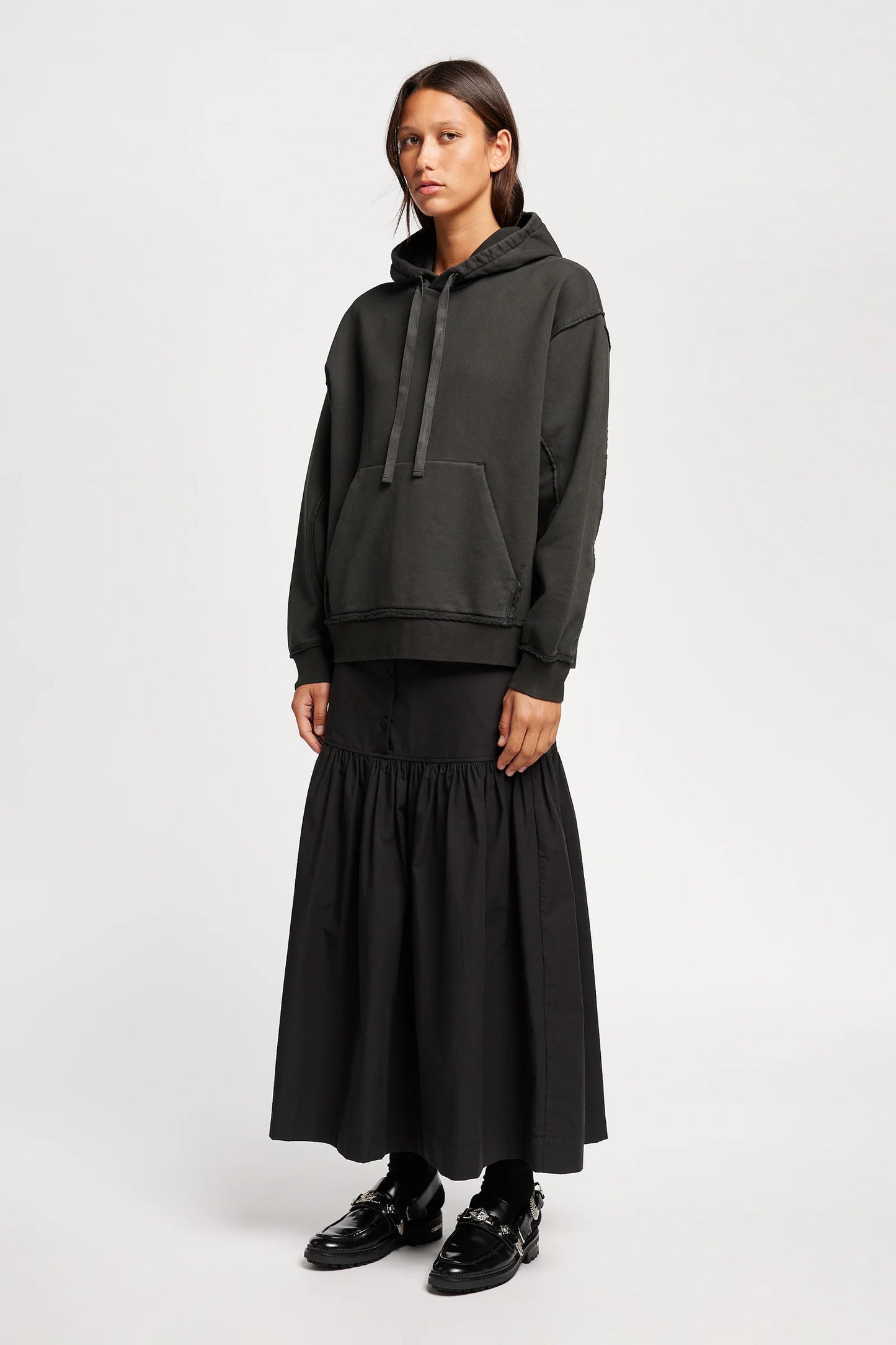 Index Hoodie - Jet Black