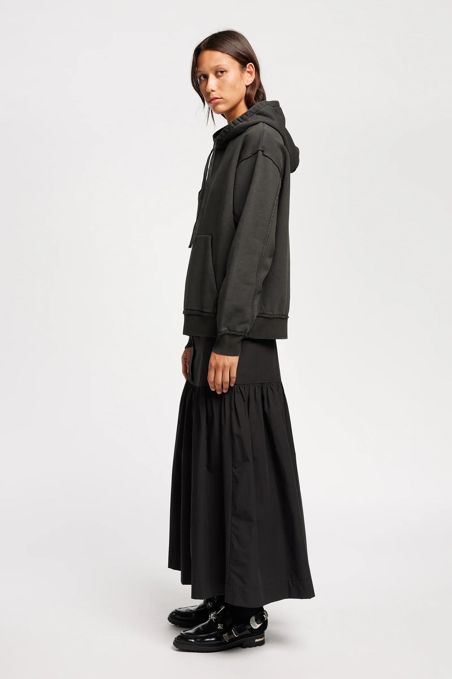 Index Hoodie - Jet Black