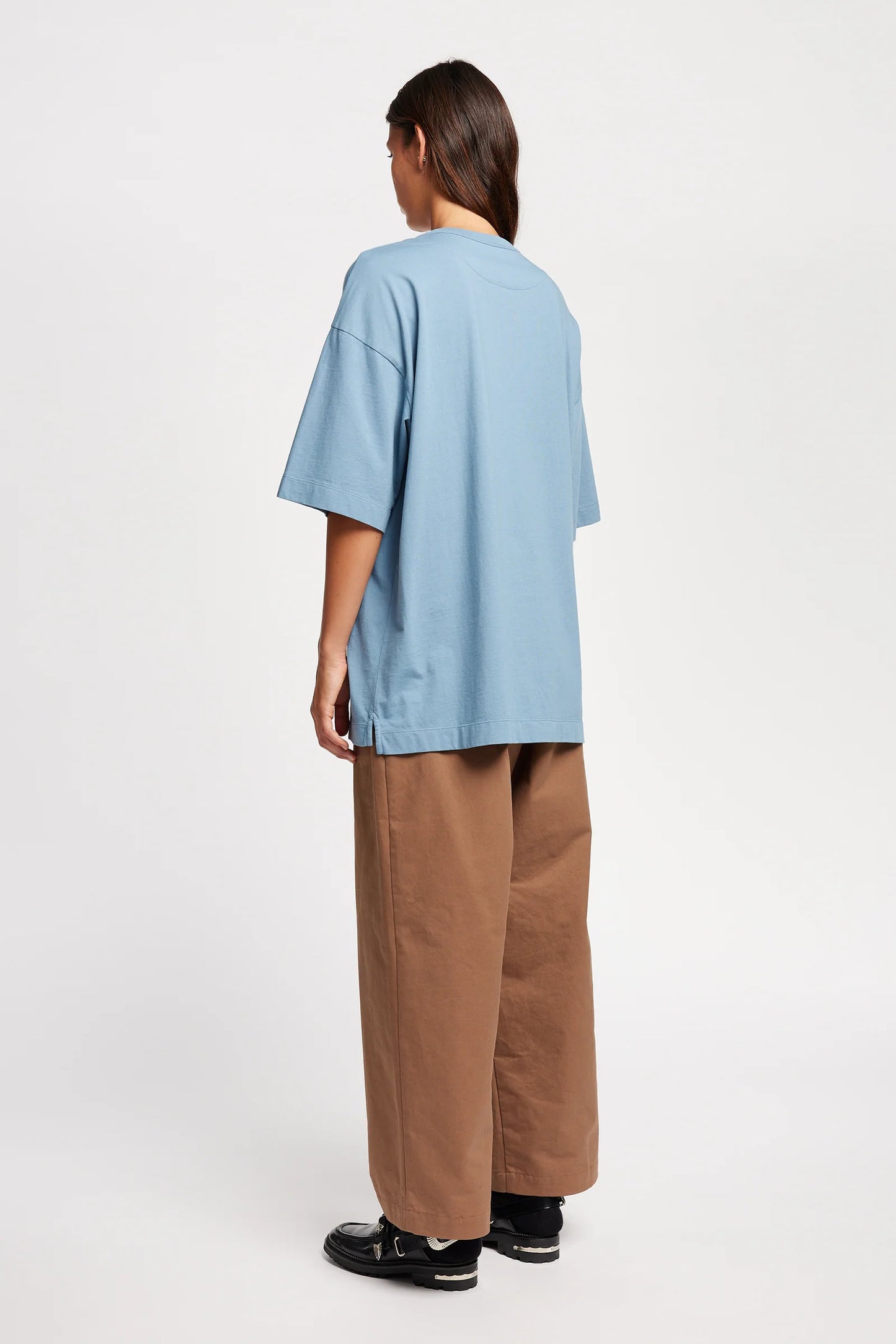 Seleno Pleat Pant - Clay